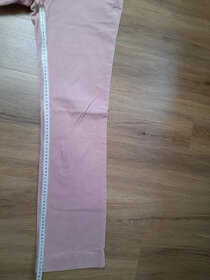 Krásné starorůžové kalhoty Zara, vel. M - 9