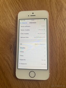 iPhon SE růžový + tři obaly - 9