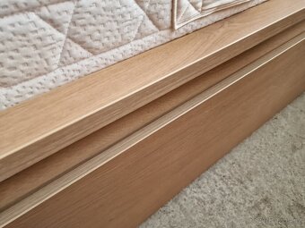Postel ikea včetně šuplíku 180x200 výška 65 cm - 9