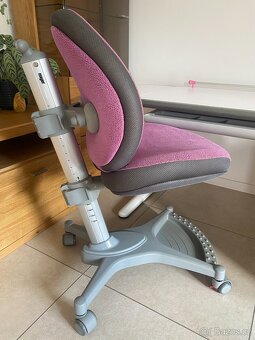 Rostoucí stůl a židle - set Mayer MyPony - růžový - 9