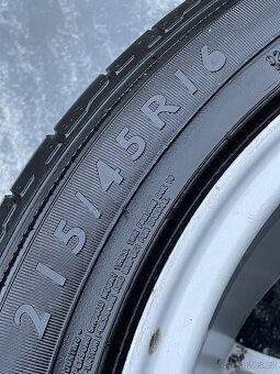 5x100 215/45 R16 letní sada - originál Škoda - 9