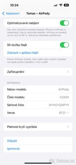 Apple AirPods (3. generace) + nabíječka 20w - 9