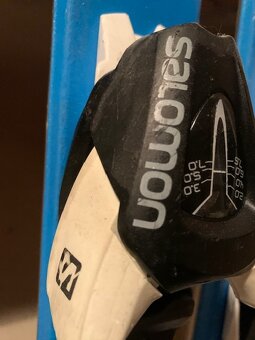 Dětské lyže 130cm a lyžáky - 9