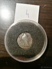 Římské stříbrné denáry 5ks - 9