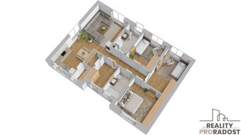 Prodej pozemku 985 m2 Staré Těchanovice, v ceně projekt na R - 9