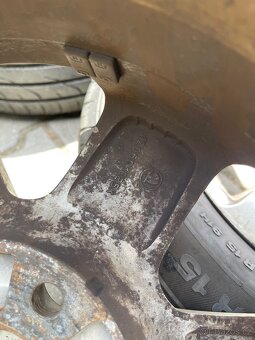 Originální disky Škoda 5x112 R15 - 9