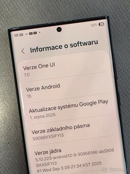 prodám Samsung Galaxy S22 Ultra 512GB, s BT S-Pen, jako nové - 9
