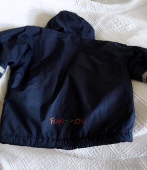 Dívčí mikina vel. 110, bunda vel. 98 - 9