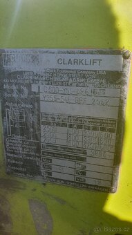 Vzv clark 2,5t lpg - 9