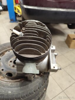 Prodám pěkný motor ČZ 175 skůtr prase - 9