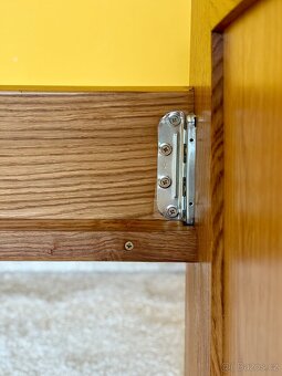 SLEVA Prodám kvalitní dubovou postel 220x190 z masívu - 9