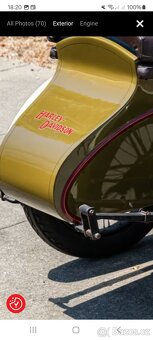 Harley úchyty side car - 9