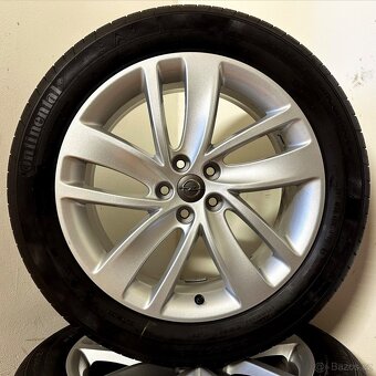 OPEL MOKKA X 5x105 R18 ET38+LETNÍ 215/55R18 7mm - 9