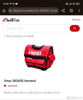 Taška na nářadí Virax 382650 - 9