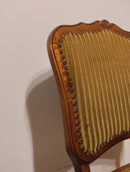 Barokní židle, rustikální, starožitný nábytek - 9
