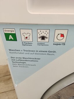 Pračka Bosch se sušičkou Siemens - 9