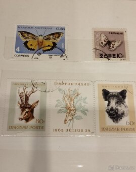 Žbirka známek z dětství 4x album č 2 - 9