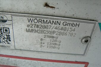 Přívěs Wörmann skříńový -2023 -pěkný stav - 9