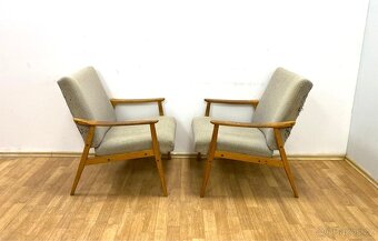 Retro křesla 60. léta Brusel - 9