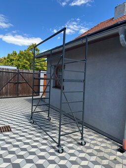 Pojízdné lešení - prac. výška 4,2m - 9