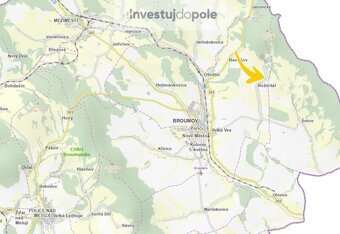 Prodej stavebního pozemku v k.ú. Rožmitál - 9