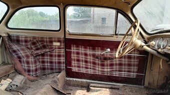 Škoda Octavia Super r.v. 1959 s originál přístrojovou desk. - 9