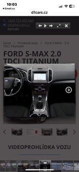 Ford S-Max 2.0 TDci TOP STAV - 9
