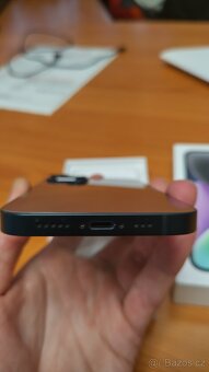 Apple iPhone 14 128GB Black, skvělý vzhled,bat89%,zár.12mes - 9
