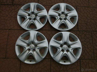 Plechové disky sada originál Opel GM 5x110 6,5Jx16 ET39 - 9