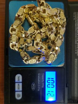 Zlatý řetízek Philipp Plein 100g - 9