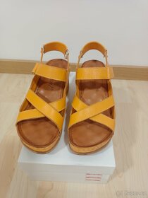 Oranžové sandále Coronni vel. 38 - 9