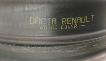 Disky na Dacia Duster 5x114,3 ET50 6,5jx16 66,1 4ks - 9