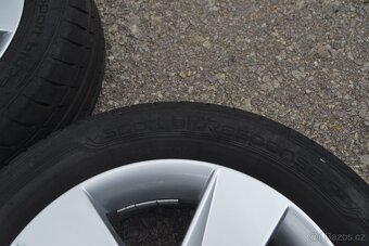 Š.Octavia III+IV- Zánovní 16 orig. Alu disky+ 205/55R16 letn - 9