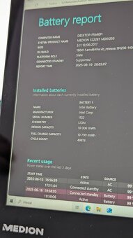 DOTYKOVY & PREKLOPNY DISPLEJ - MEDION AKOYA E2228T, Intel - 9