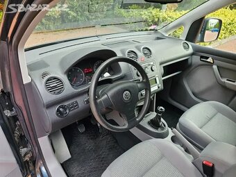 VW Caddy 2.0 TDI 103kW,Tažné,Serviska,Digi.klima,Výhřev. - 9