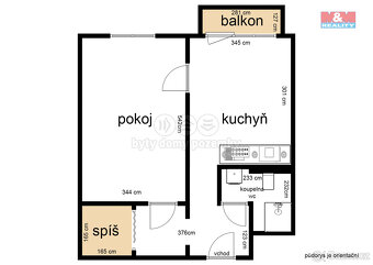 Prodej bytu 1+1, 45 m², Brno, ul. Horácké náměstí - 9