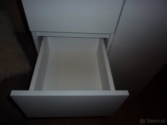 Komoda bílá 70 cm - 9