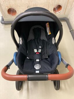 Kočárek dvojkommbinace Mon resea S + autosedačka Maxi cosi - 9