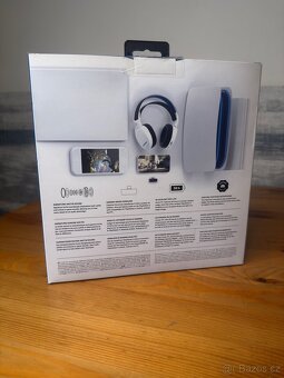 Herní bezdrátová sluchátka SteelSeries Arctis 7P+ White. - 9