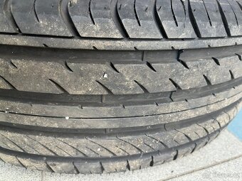 Alu značky FLW 7jx17 ET-30+pneu 215/45 5x100 - 9