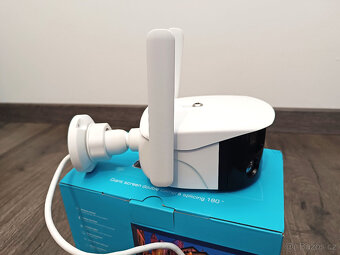 4MP 2K panoramatická 180° WiFi IP kamera - 9