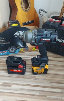 Aku Redukce DeWALT 18V/ Milwaukee,pro nářadí PARKSIDE 20V. - 9