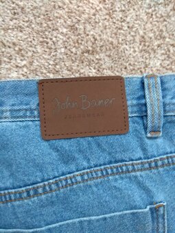 Nové pánské rifle John Baner -č. 52, rovný střih, orig. bal. - 9