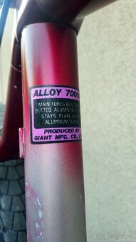 Horské kolo 1993 Giant Cadex ALM1 Shimano LX - 9