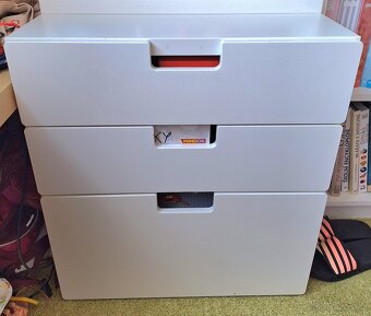 3x skříňka se šuplíky IKEA, Stuva (různé barvy) - 9