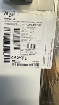 WHIRLPOOL WHM 22113 (12/2019) 215l - 9