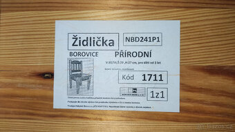 dětský stolek se židličkou - 9