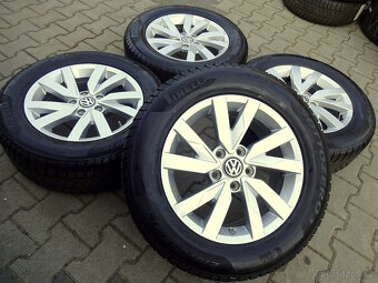 ZIMNÍ ORIGINÁL VW 16" 5x112 pneu 215/60R16 Passat, Superb.. - 9
