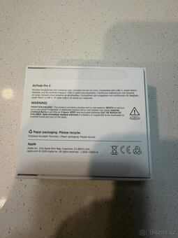 Nové, nepoužívané Apple AirPods Pro 3 - 9