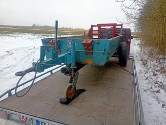 Rozmetadlo hnoje Mengele 2 t - 9